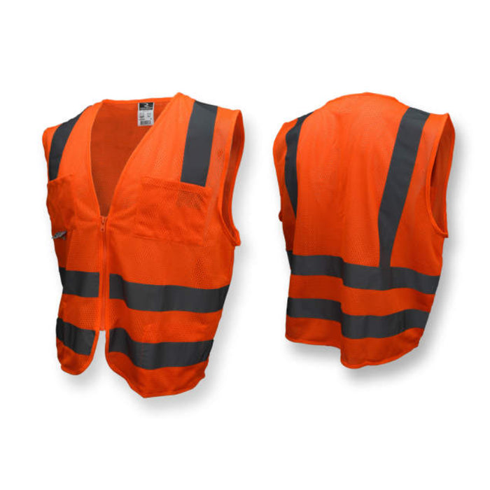 Radians High Visibility Standard Type R ANSI Class 2 Mesh Safety Vest - SV8- Mesh