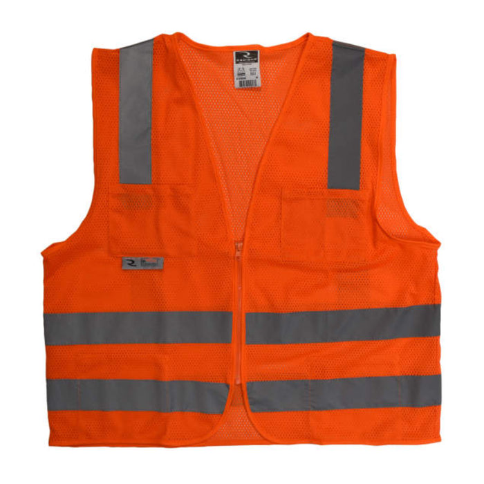 Radians High Visibility Standard Type R ANSI Class 2 Mesh Safety Vest - SV8- Mesh