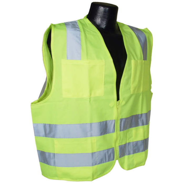 Radians High Visibility Type R ANSI Class 2 Solid Safety Vest - SV8 Solid