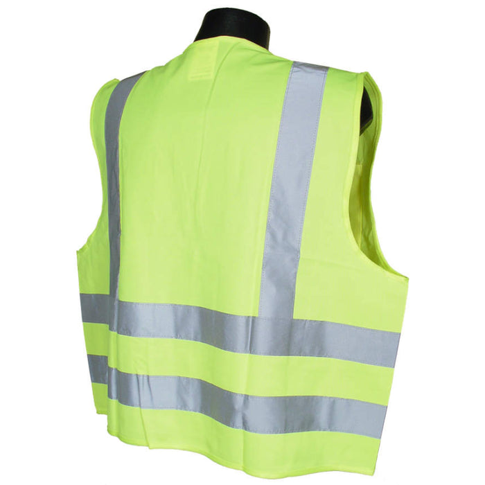 Radians High Visibility Type R ANSI Class 2 Solid Safety Vest - SV8 Solid