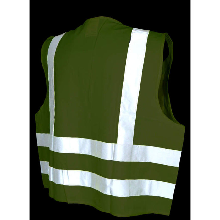Radians High Visibility Type R ANSI Class 2 Solid Safety Vest - SV8 Solid