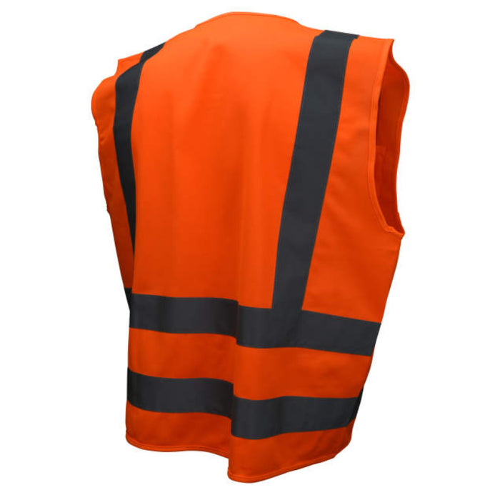 Radians High Visibility Type R ANSI Class 2 Solid Safety Vest - SV8 Solid