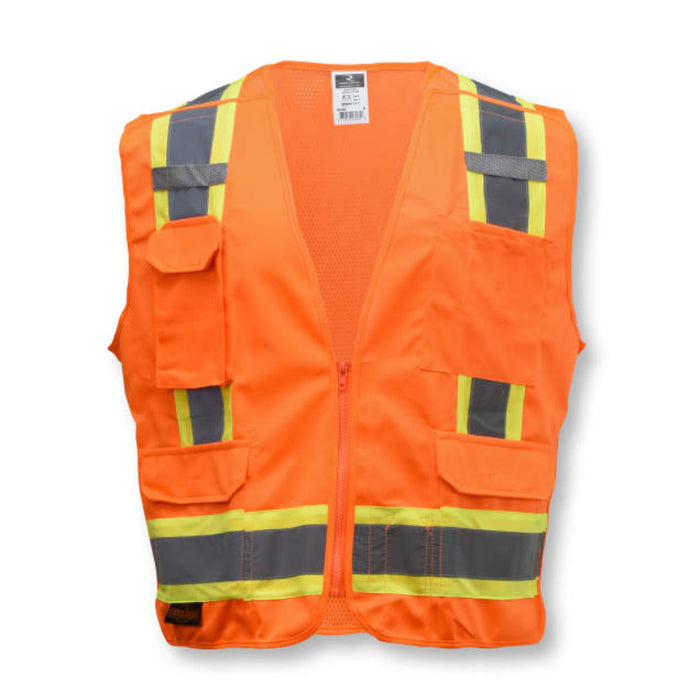 Radians High Visibility Surveyor Type R ANSI Class 2 Breakaway Safety Vest - SV46