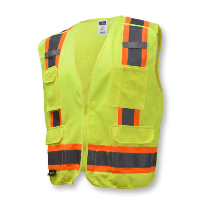 Radians High Visibility Surveyor Type R ANSI Class 2 Breakaway Safety Vest - SV46