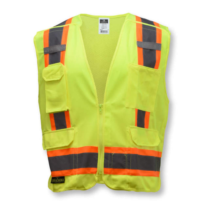 Radians High Visibility Surveyor Type R ANSI Class 2 Breakaway Safety Vest - SV46