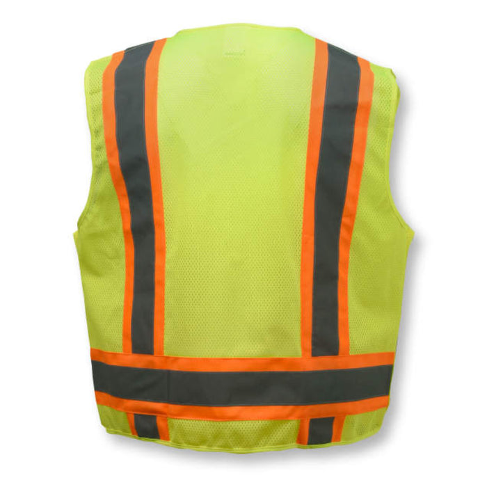Radians High Visibility Surveyor Type R ANSI Class 2 Breakaway Safety Vest - SV46