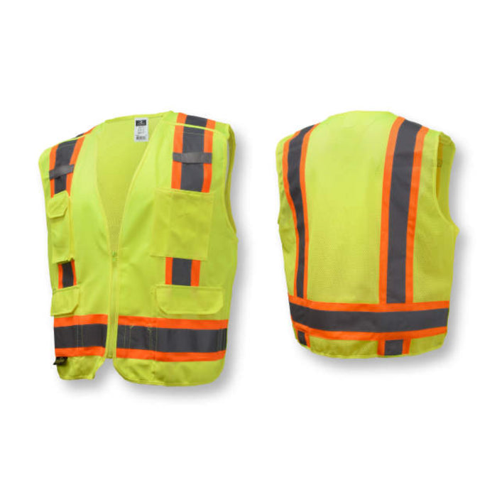 Radians High Visibility Surveyor Type R ANSI Class 2 Breakaway Safety Vest - SV46
