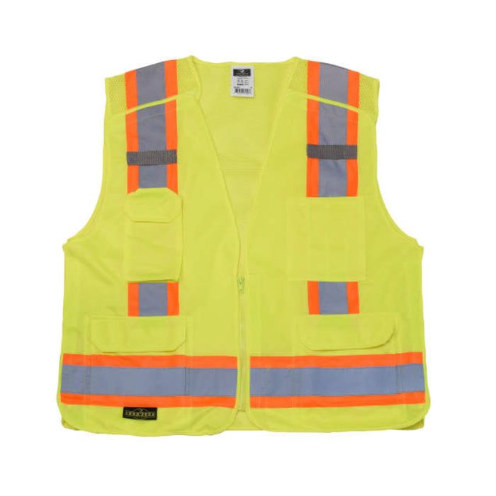 Radians High Visibility Surveyor Type R ANSI Class 2 Breakaway Safety Vest - SV46