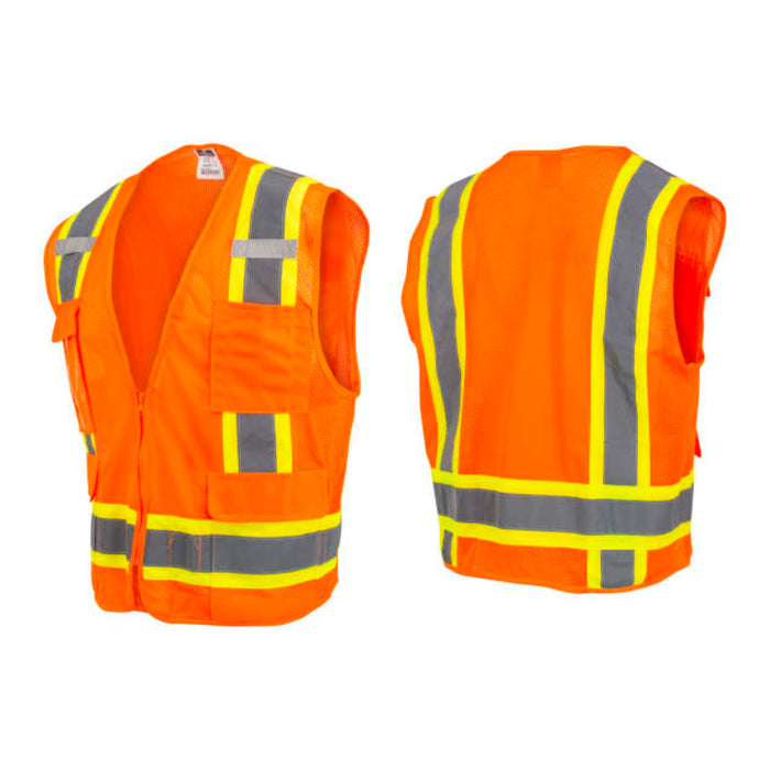 Radians High Visibility Two Tone Surveyor Type R ANSI Class 2 Mesh Safety Vest -  SV6-2