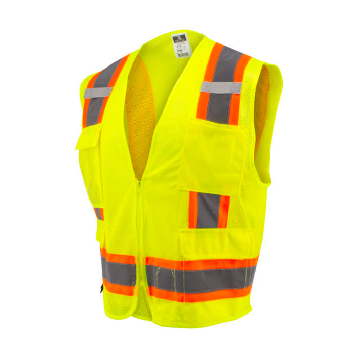 Radians High Visibility Two Tone Surveyor Type R ANSI Class 2 Mesh Safety Vest -  SV6-2