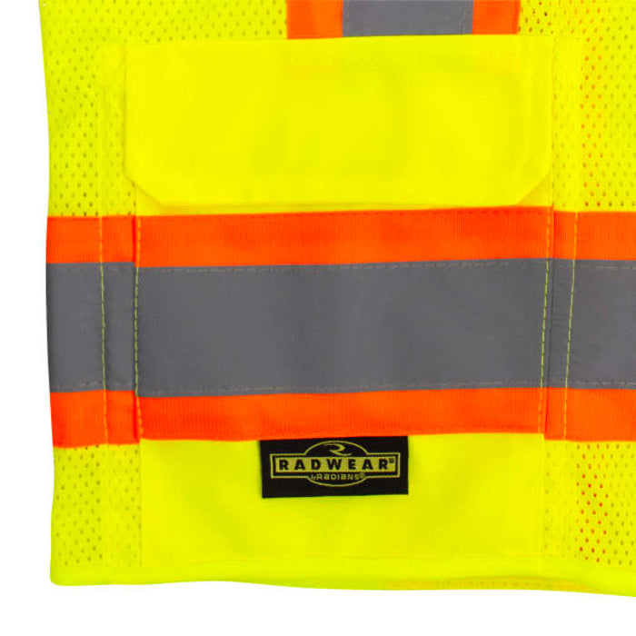 Radians High Visibility Two Tone Surveyor Type R ANSI Class 2 Mesh Safety Vest -  SV6-2