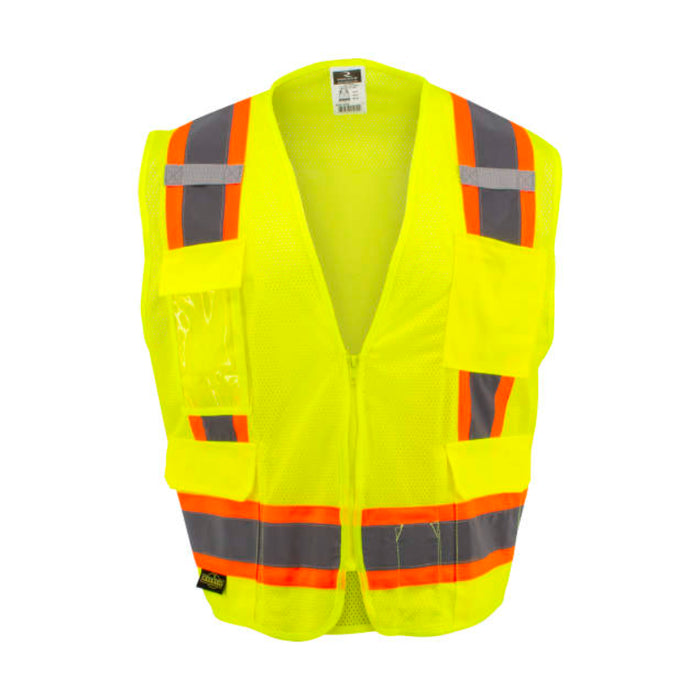 Radians High Visibility Two Tone Surveyor Type R ANSI Class 2 Mesh Safety Vest -  SV6-2