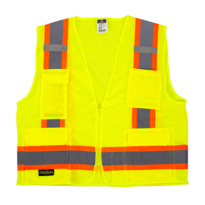 Radians High Visibility Two Tone Surveyor Type R ANSI Class 2 Mesh Safety Vest -  SV6-2