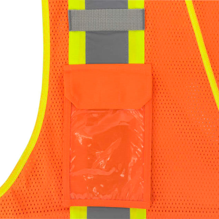 Radians High Visibility  Surveyor Type R ANSI Class 2 Mesh/Solid Safety Vest  - SV69-2