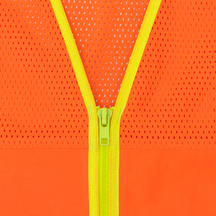Radians High Visibility  Surveyor Type R ANSI Class 2 Mesh/Solid Safety Vest  - SV69-2