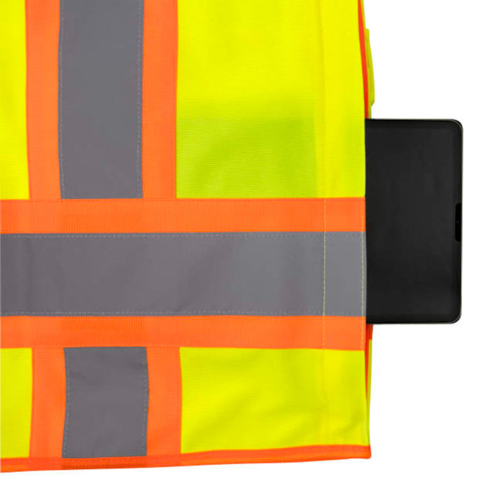 Radians High Visibility  Surveyor Type R ANSI Class 2 Mesh/Solid Safety Vest  - SV69-2