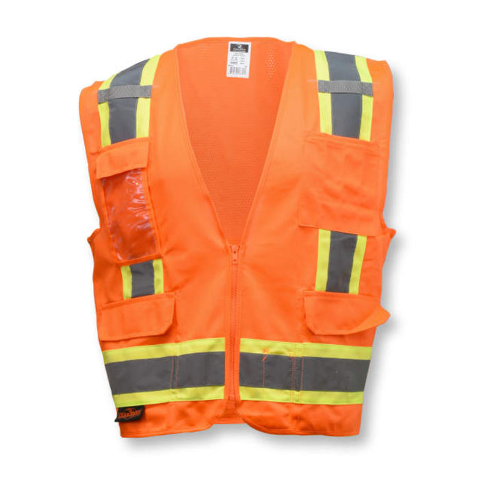 Radians High Visibility Surveyor Safety Vest - ANSI Class 2 Type R - SV6
