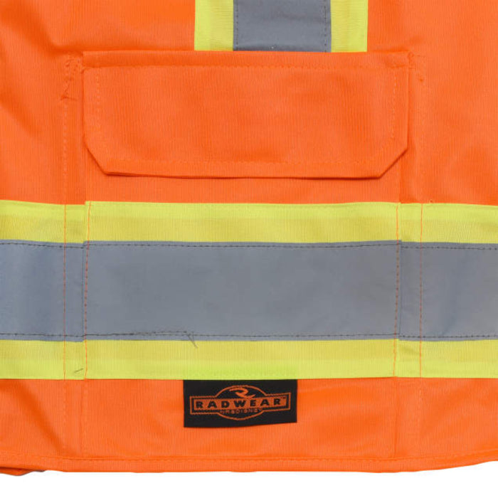 Radians High Visibility Surveyor Safety Vest - ANSI Class 2 Type R - SV6