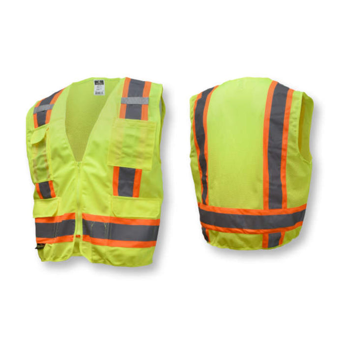 Radians High Visibility Surveyor Safety Vest - ANSI Class 2 Type R - SV6