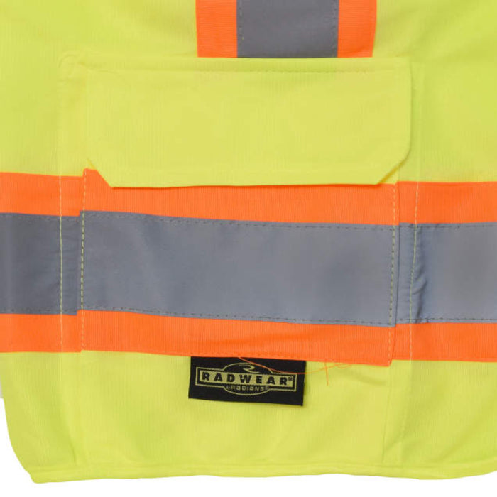 Radians High Visibility Surveyor Safety Vest - ANSI Class 2 Type R - SV6