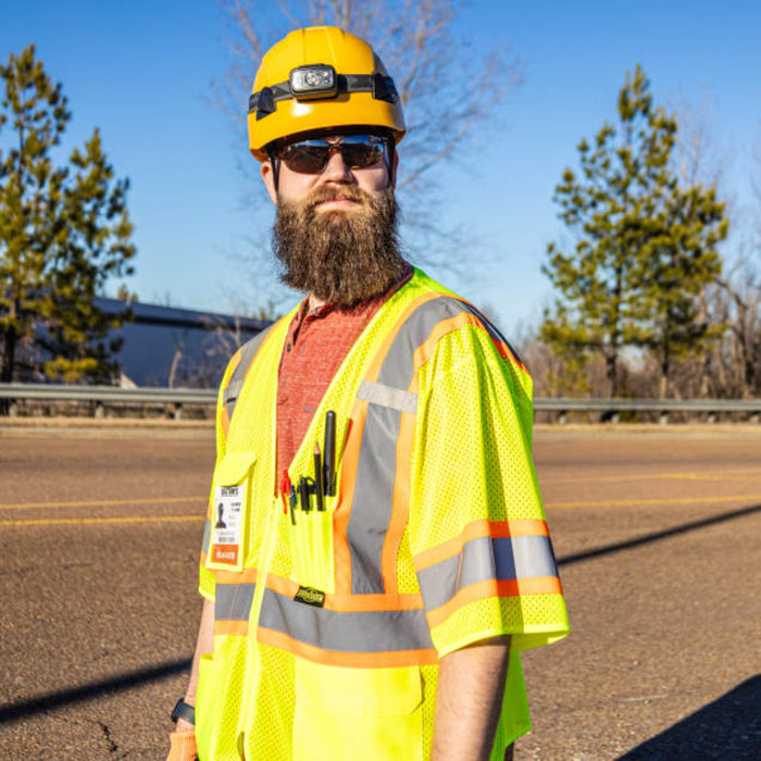 Radians High Visibility Surveyor Type R ANSI Class 3 Mesh Safety Vest - SV232-3 -  SV232-3