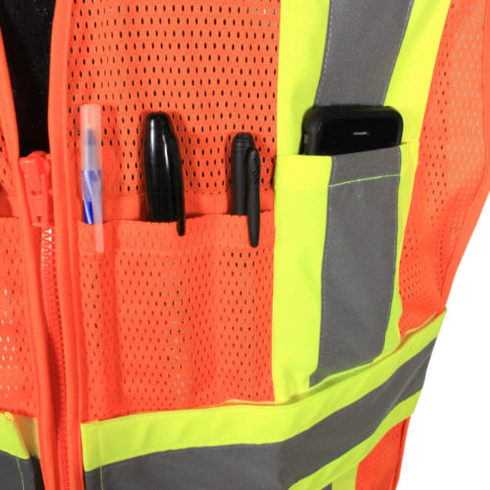 Radians High Visibility Type R ANSI Class 2 Expandable Two Tone Safety Vest - SV23-2