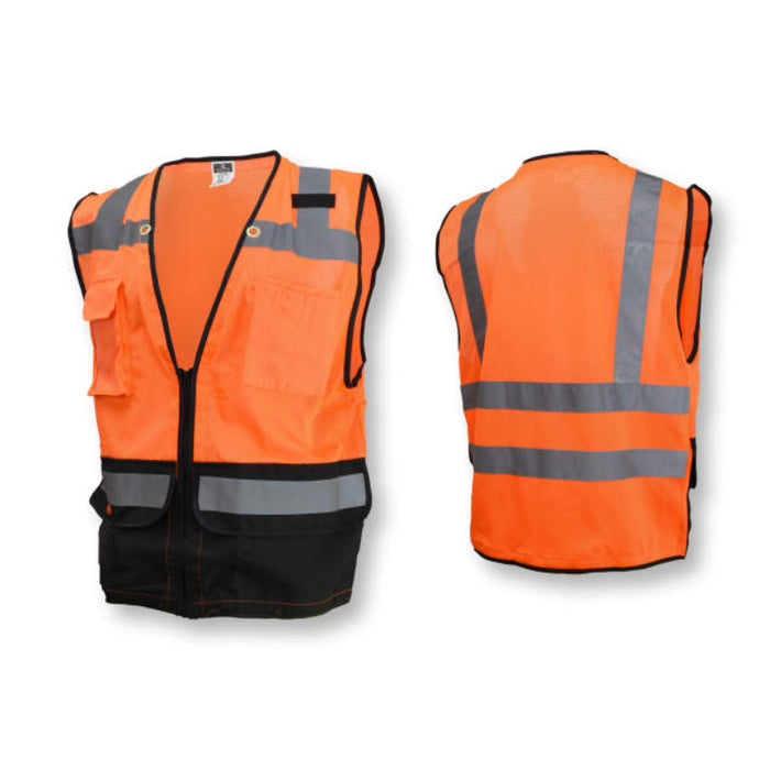 Radians High Visibility Type R ANSI Class 2 Heavy Duty Surveyor Safety Vest - SV59B