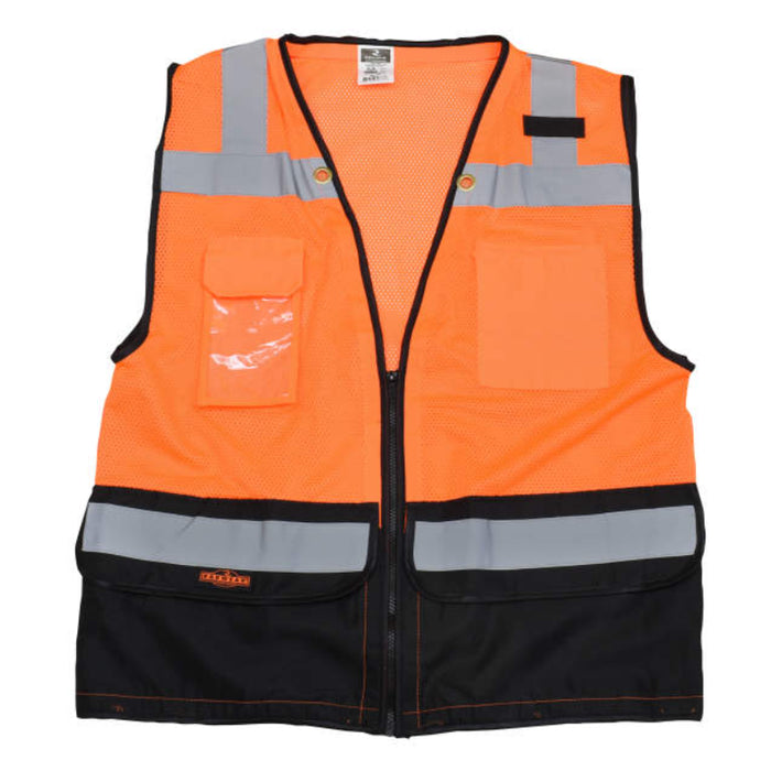 Radians High Visibility Type R ANSI Class 2 Heavy Duty Surveyor Safety Vest - SV59B