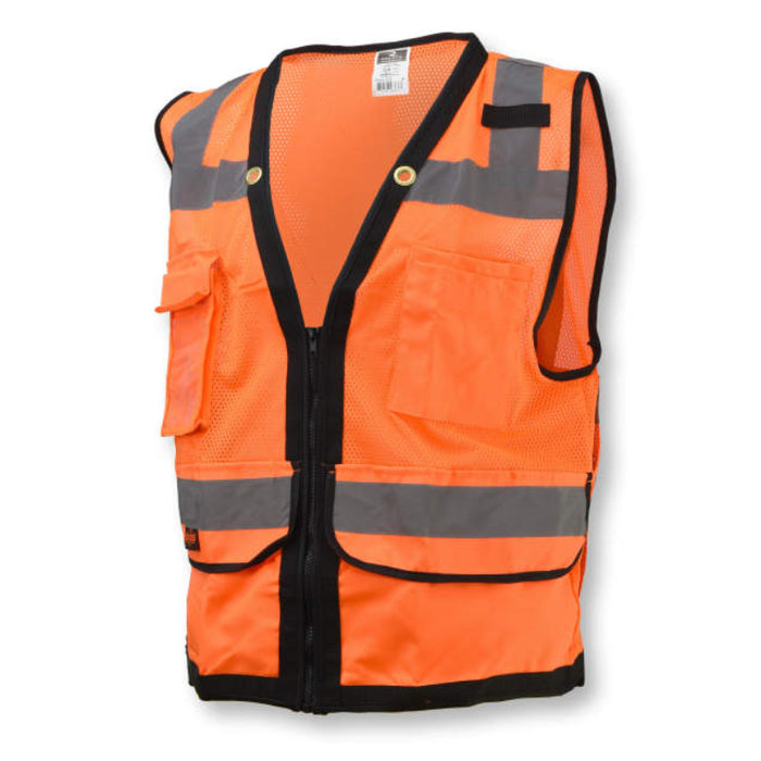 Radians High Visibility Type R ANSI Class 2 Heavy Duty Surveyor Safety Vest - SV59Z