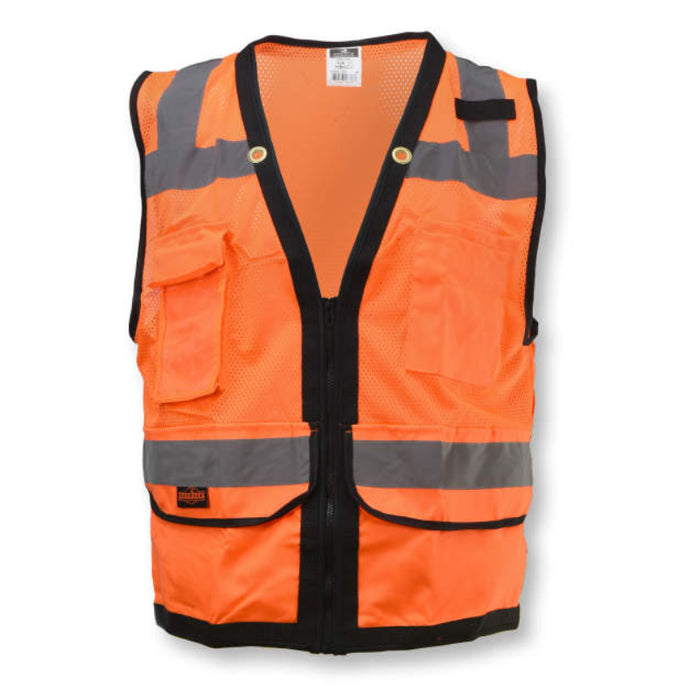 Radians High Visibility Type R ANSI Class 2 Heavy Duty Surveyor Safety Vest - SV59Z