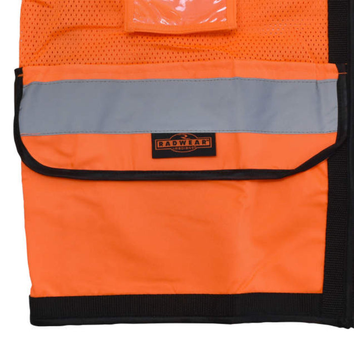 Radians High Visibility Type R ANSI Class 2 Heavy Duty Surveyor Safety Vest - SV59Z