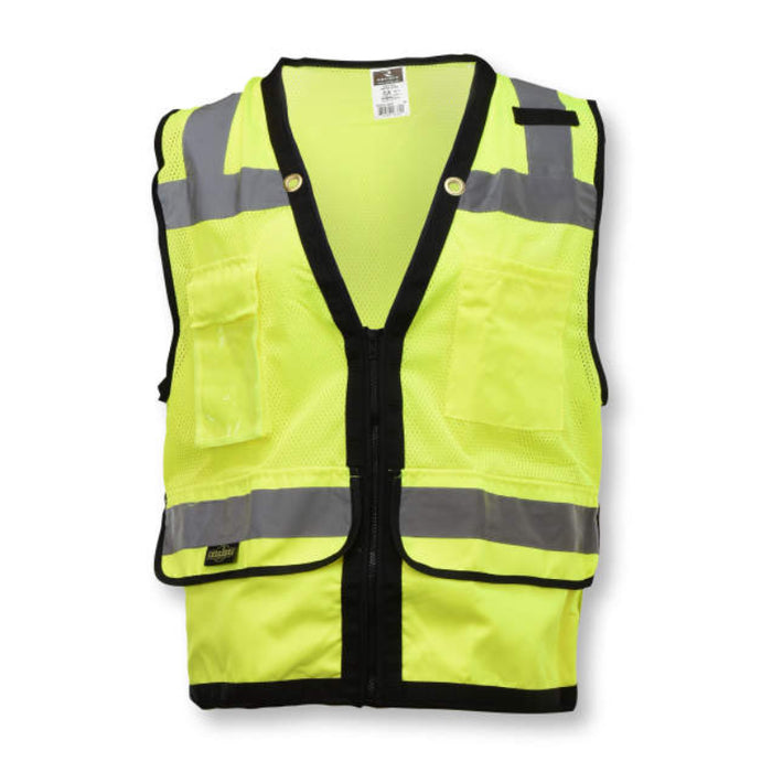 Radians High Visibility Type R ANSI Class 2 Heavy Duty Surveyor Safety Vest - SV59Z