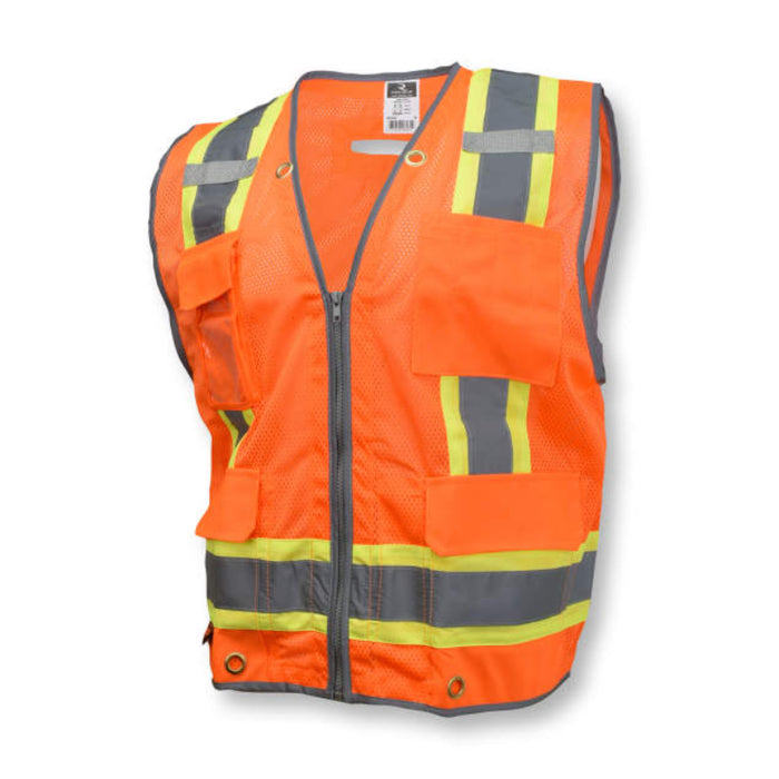 Radians High Visibility Type R ANSI Class 2 Heavy Duty Two Tone Surveyor Vest - SV6H