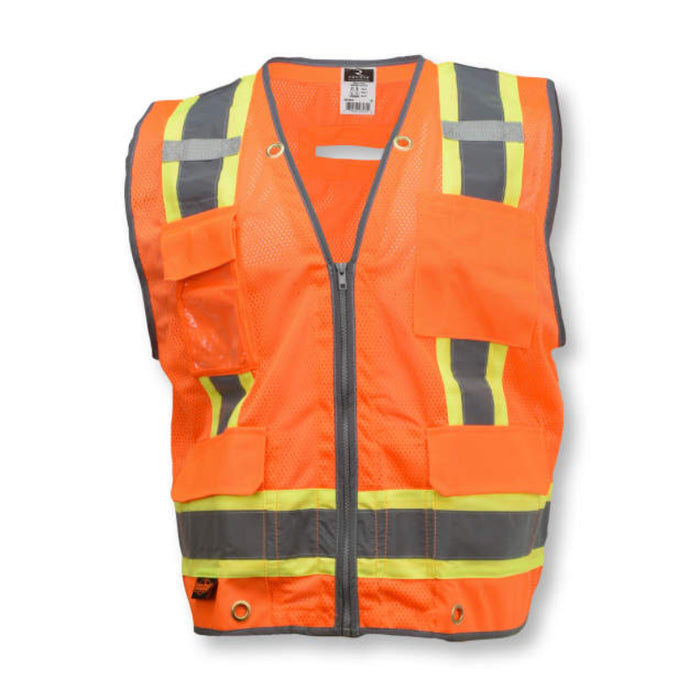 Radians High Visibility Type R ANSI Class 2 Heavy Duty Two Tone Surveyor Vest - SV6H