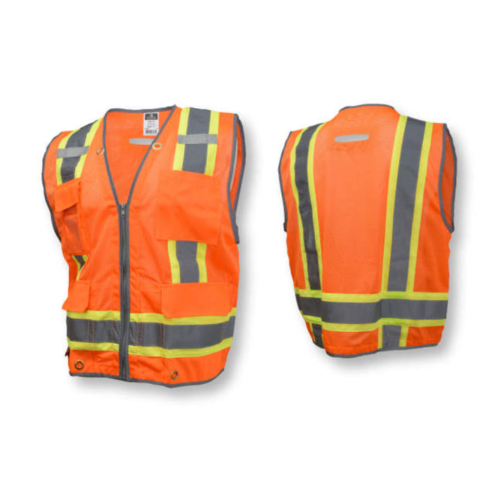 Radians High Visibility Type R ANSI Class 2 Heavy Duty Two Tone Surveyor Vest - SV6H