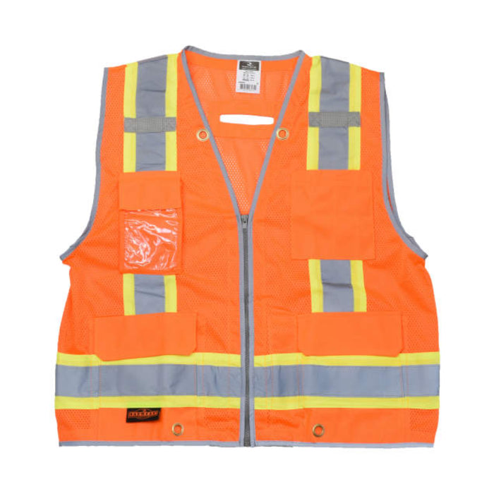 Radians High Visibility Type R ANSI Class 2 Heavy Duty Two Tone Surveyor Vest - SV6H