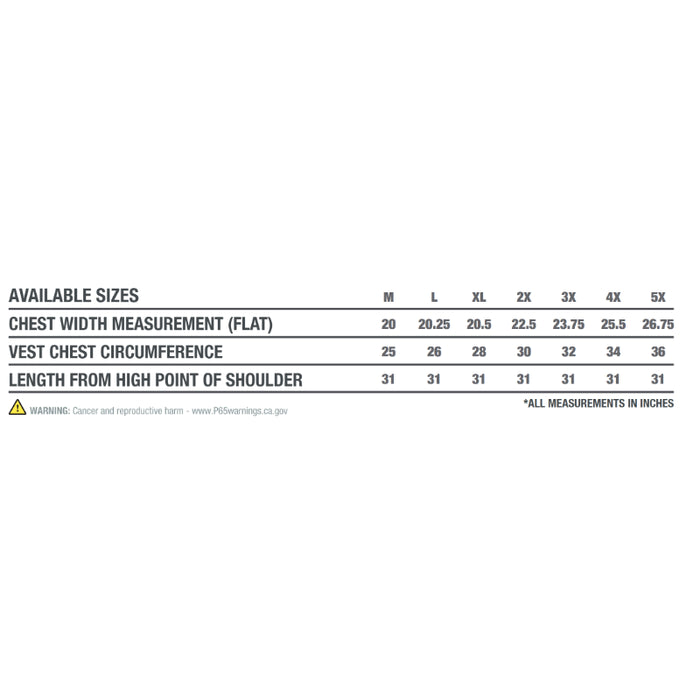 Radians High Visibility Type R ANSI Class 3 Heavy Duty Surveyor Safety Vest with Zipper -  SV59Z-3