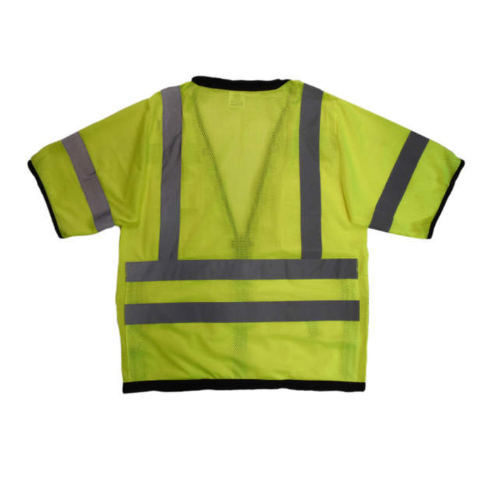 Radians High Visibility Type R ANSI Class 3 Heavy Duty Surveyor Safety Vest with Zipper -  SV59Z-3
