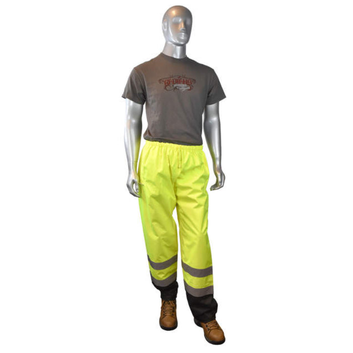Radians High Visibility Waterproof Safety Pants - ANSI Class E - SP41