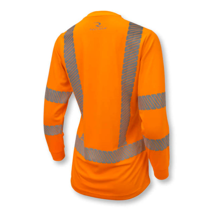 Radians High Visibility Women's Long Sleeve Safety T-Shirt with Max-Dri™ ANSI Class 3 Type R - ST21W-3