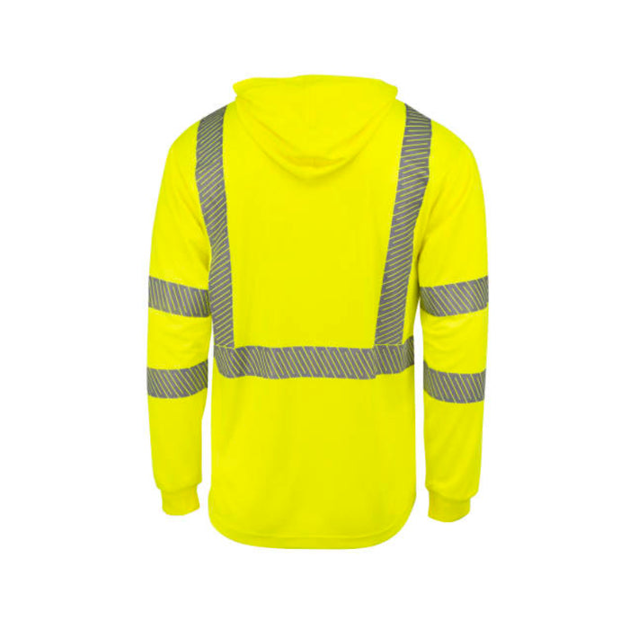 Radians Hooded Mesh Long Sleeve T-Shirt w/ UV Protection ANSI Class 3 Type R  - ST61-3