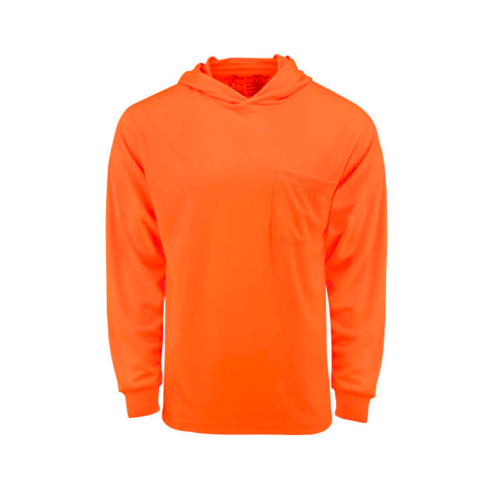 Radians Hooded Non Rated Mesh Long Sleeve T-Shirt w/ UV Protection - ST61-N