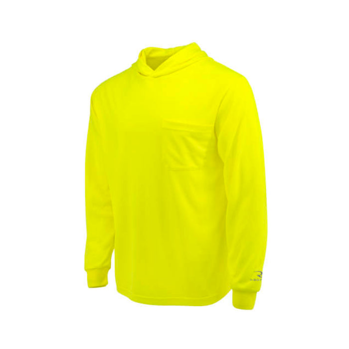 Radians Hooded Non Rated Mesh Long Sleeve T-Shirt w/ UV Protection - ST61-N