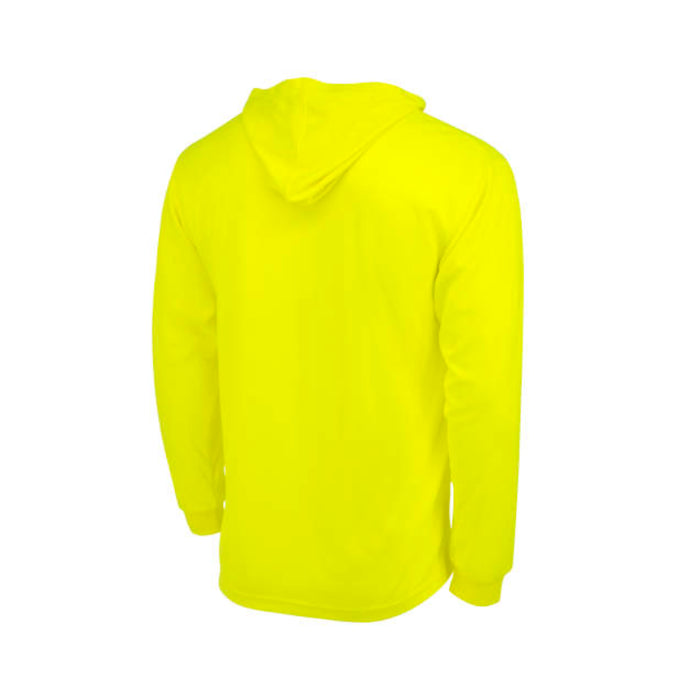 Radians Hooded Non Rated Mesh Long Sleeve T-Shirt w/ UV Protection - ST61-N