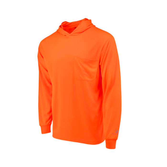 Radians Hooded Non Rated Mesh Long Sleeve T-Shirt w/ UV Protection - ST61-N