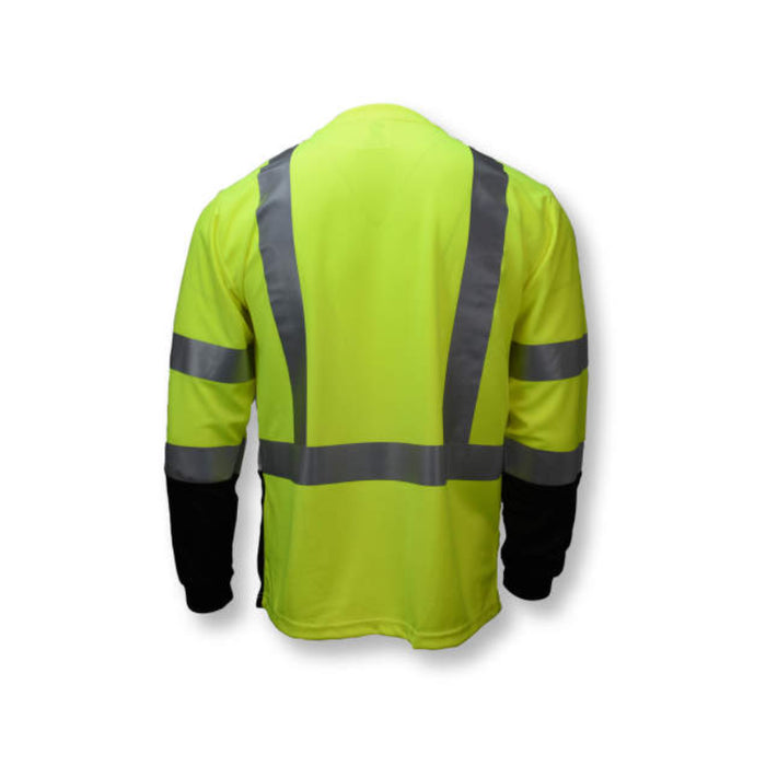 Radians Long Sleeve Black Bottom T-Shirt ANSI Class 3 Type R - ST21B