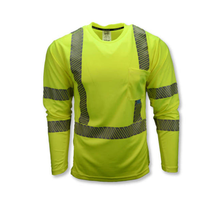 Radians Long Sleeve Cooling T-Shirt ANSI Class 3 Type R - ST31-3