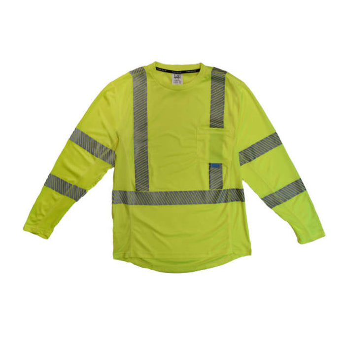 Radians Long Sleeve Cooling T-Shirt ANSI Class 3 Type R - ST31-3