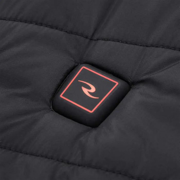 Radians Men's Heated Puffer Vest - Quilted Shell - Black - RHG-V200