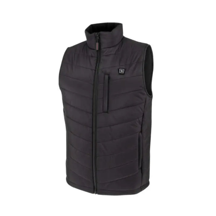 Radians Men's Heated Puffer Vest - Quilted Shell - Black - RHG-V200
